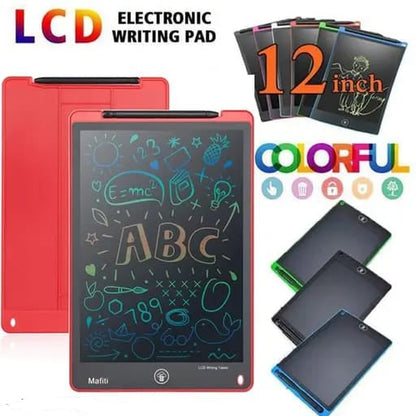 Multi Color 12-inch Writing Tablet For Kids