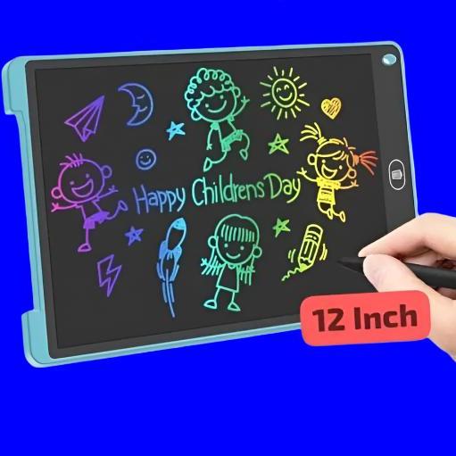 Multi Color 12-inch Writing Tablet For Kids