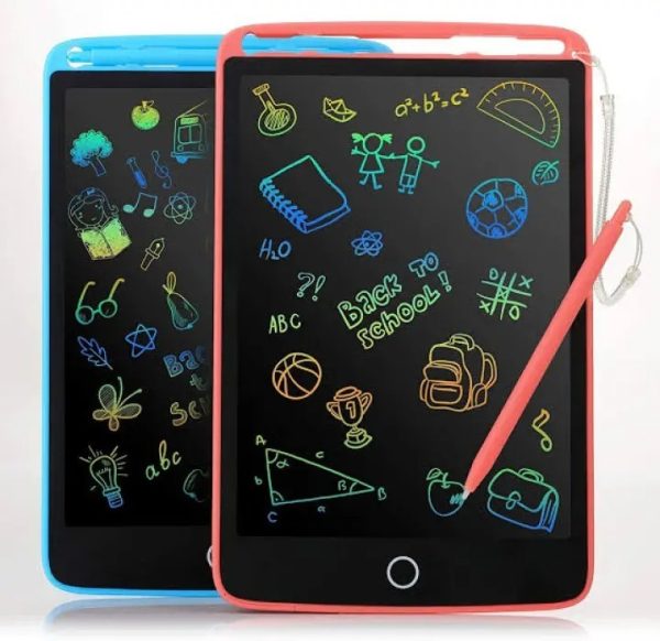 Multi Color 12-inch Writing Tablet For Kids