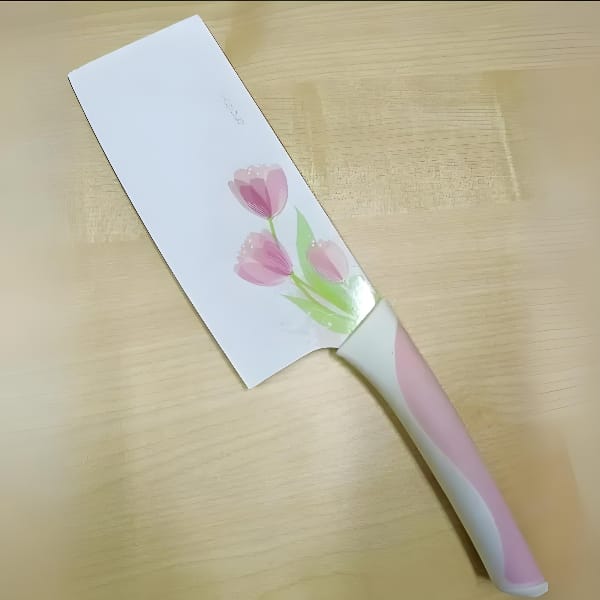 5 Piece High Quality Flower Coated Klasique Knives Set